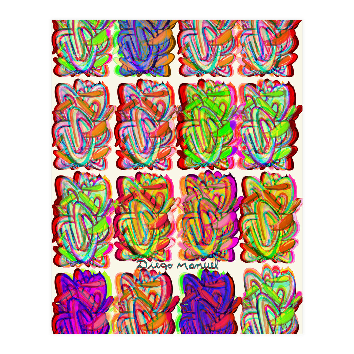 Graffitis 2021 Tapiz 127 (Print Only)