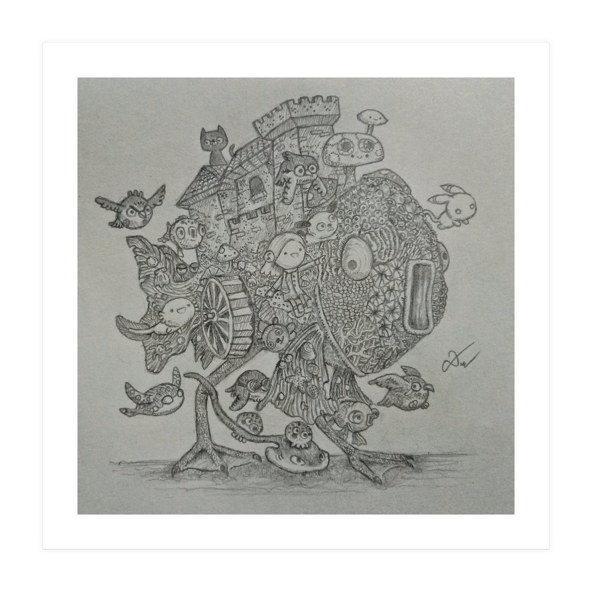 Doodle 152: Nioshca Bay Rover (Print Only)