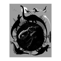 Circle of T-Rex (Print Only)