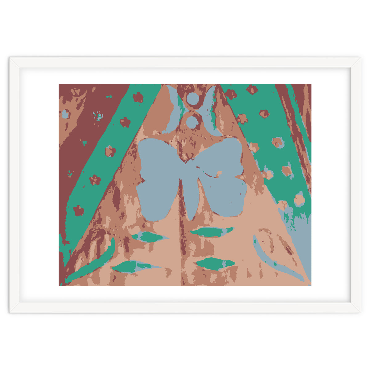 Butterfly Flower Array Art