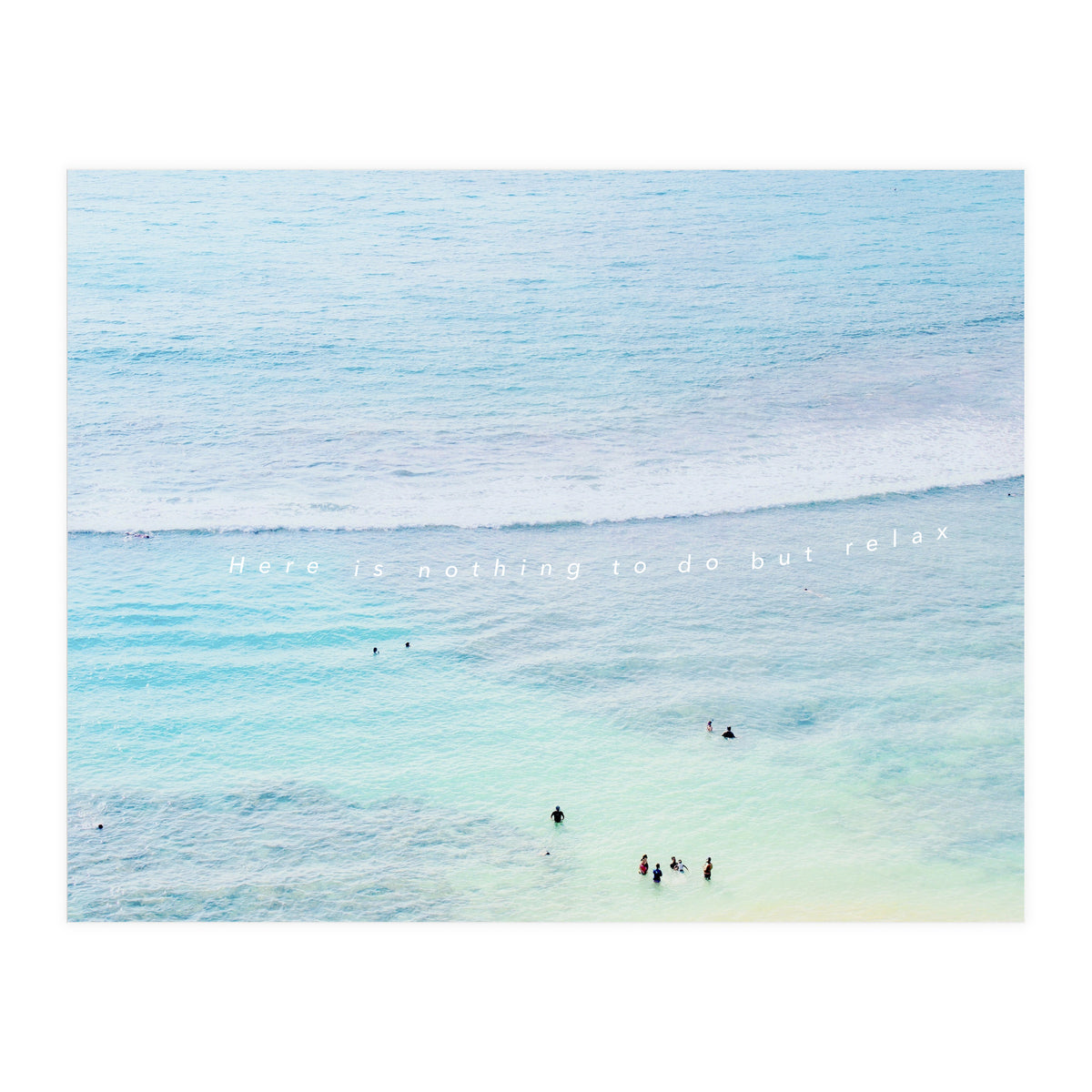 Here is nothing to do but relax - Hawaii - Photography - (Print Only)
