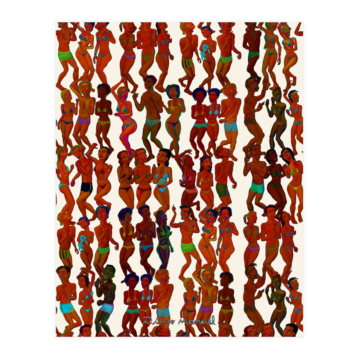 Fiesta En La Playa 10 (Print Only)