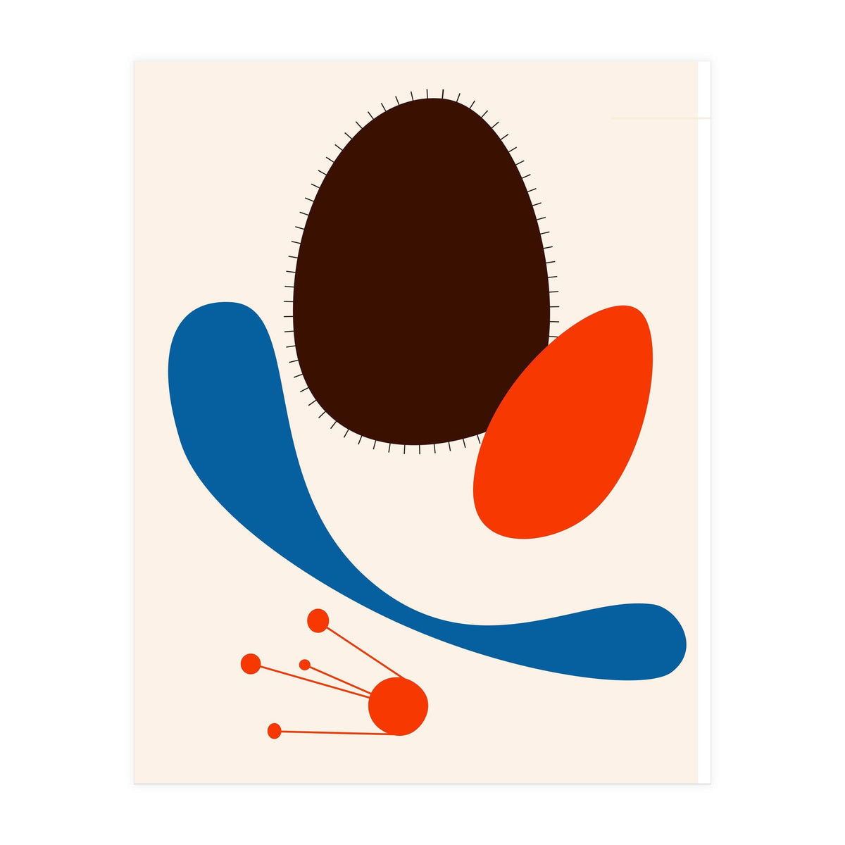 Sputnik and Blue Smile (Print Only)