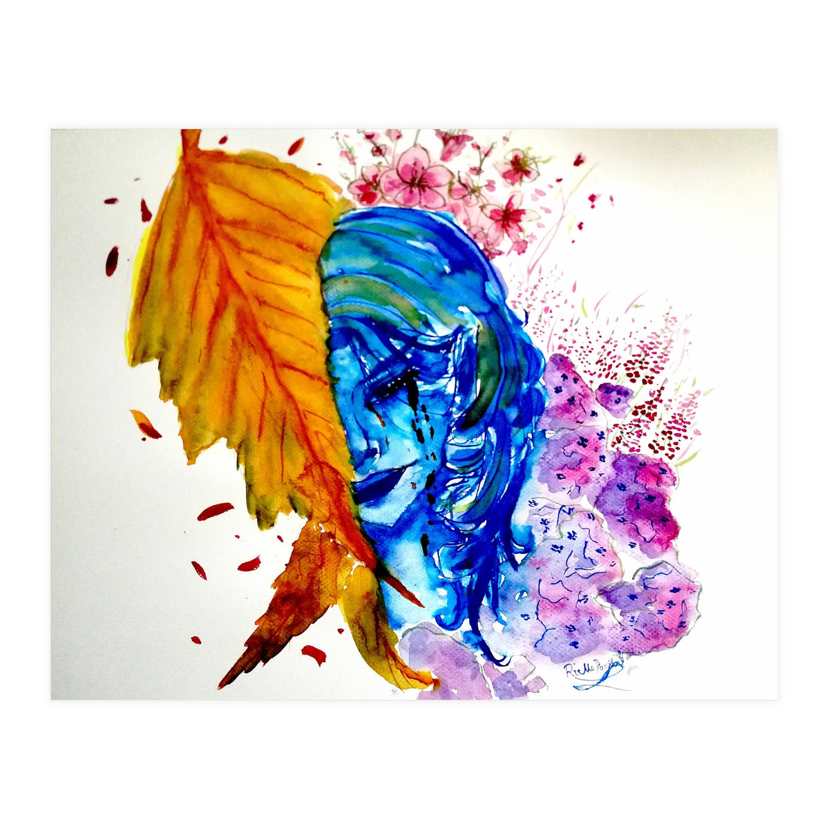 Blue Emotion (Print Only)