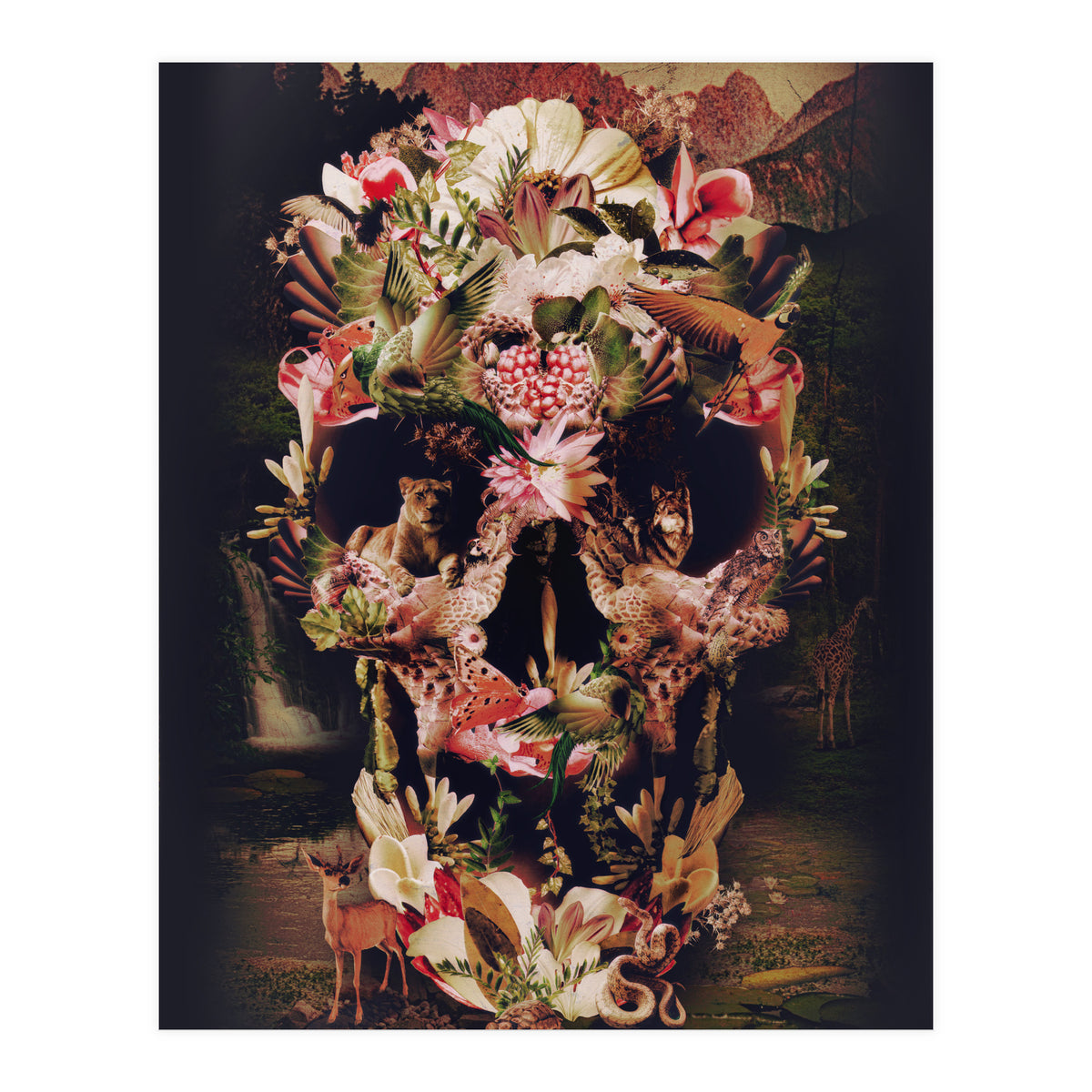 Jungle Skull (Print Only)