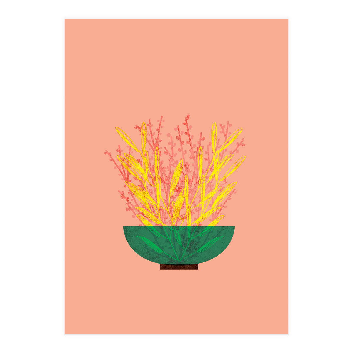 Flower pot III (Print Only)