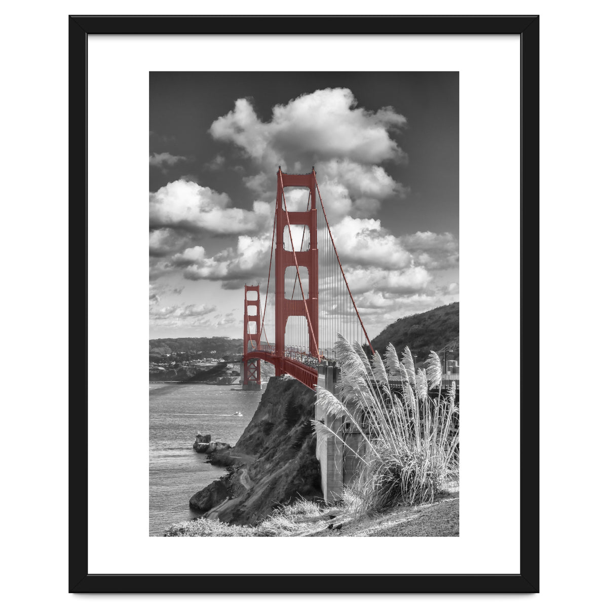 SAN FRANCISCO Golden Gate Bridge | colorkey