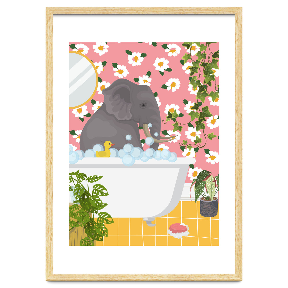 Elephant Bathing