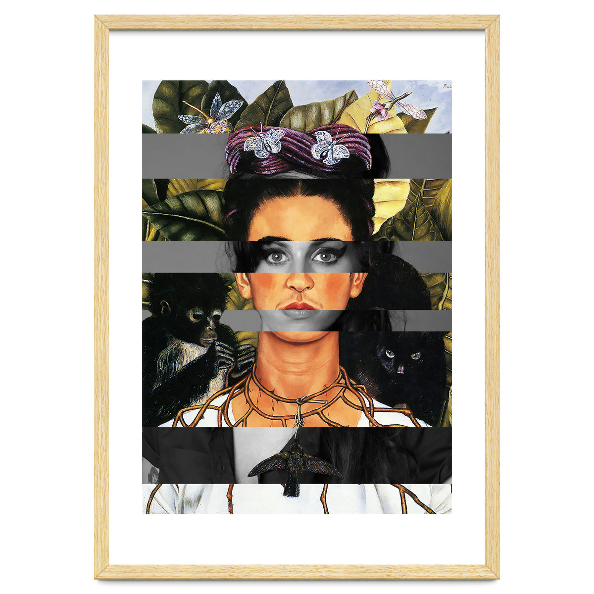 Frida's Self Portrait With Thorn Necklace & Amy Winehouse