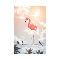 Flamingo & Friends (Print Only)