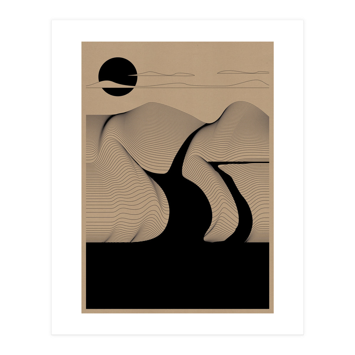 Another Place With A Lake (Print Only)