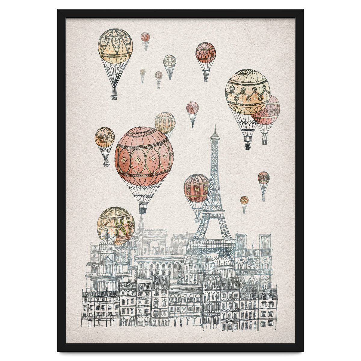 Voyages Over Paris