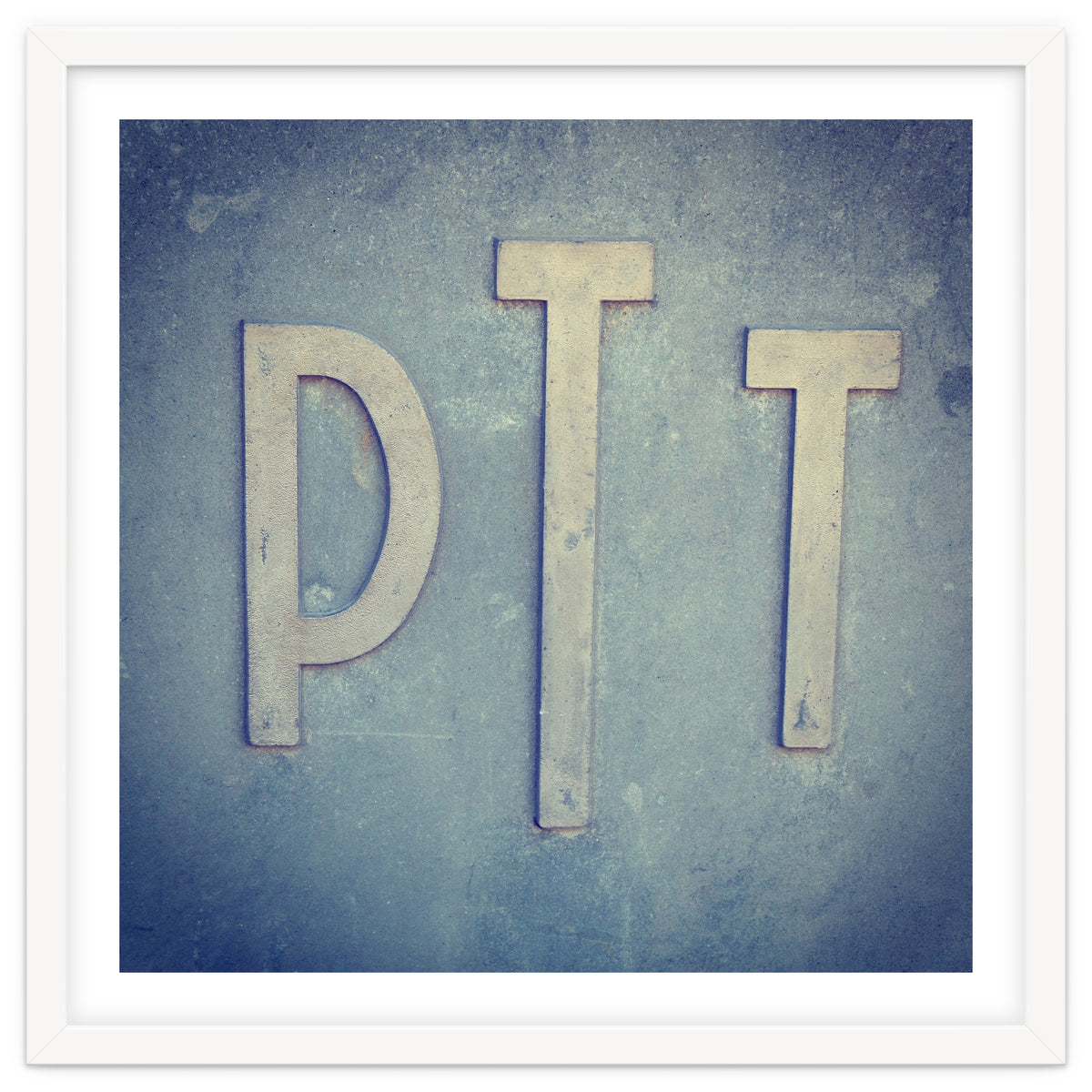 French sign: PTT