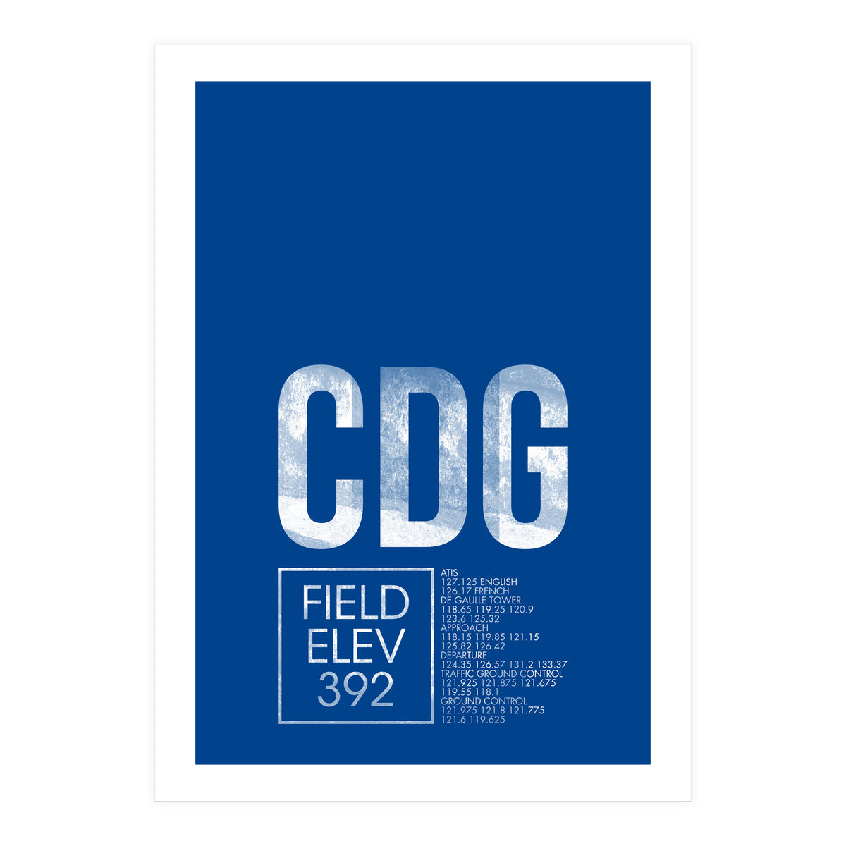 Paris CDG Atc (Print Only)