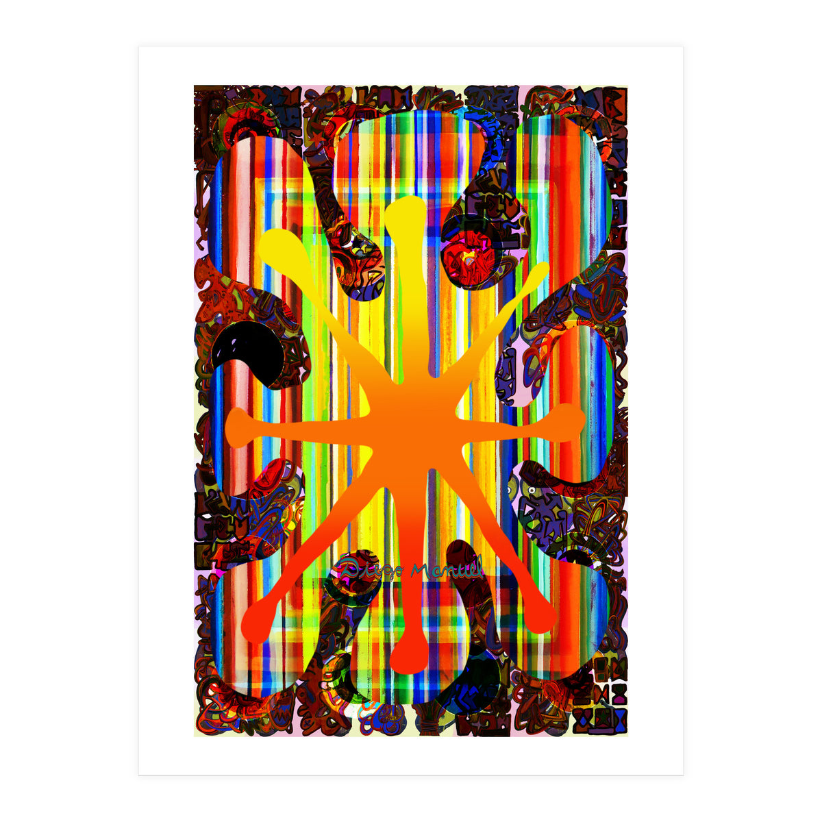 Fuego Y Graffiti 71 (Print Only)