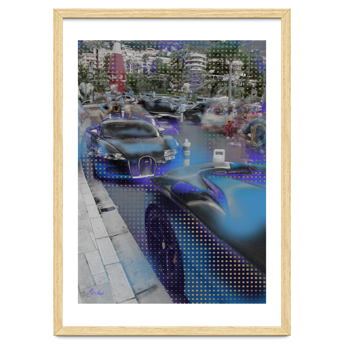 August ’22 — Blue Bugatti, Monaco