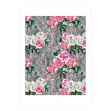 Flowery on linear mosaic (Print Only) thumbnail