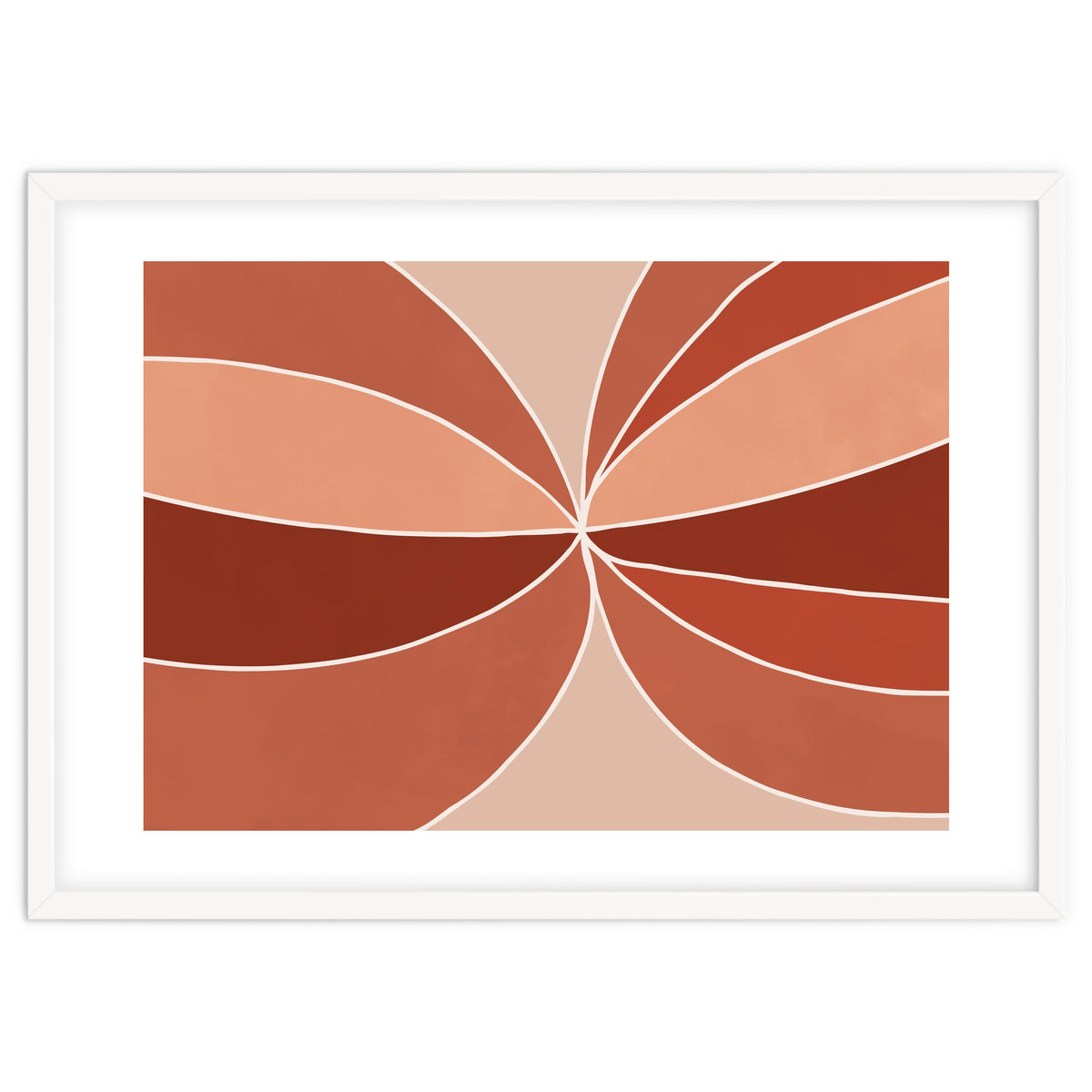 Boho Earth Tones Lines