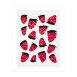 Summer strawberries red  (Print Only) thumbnail