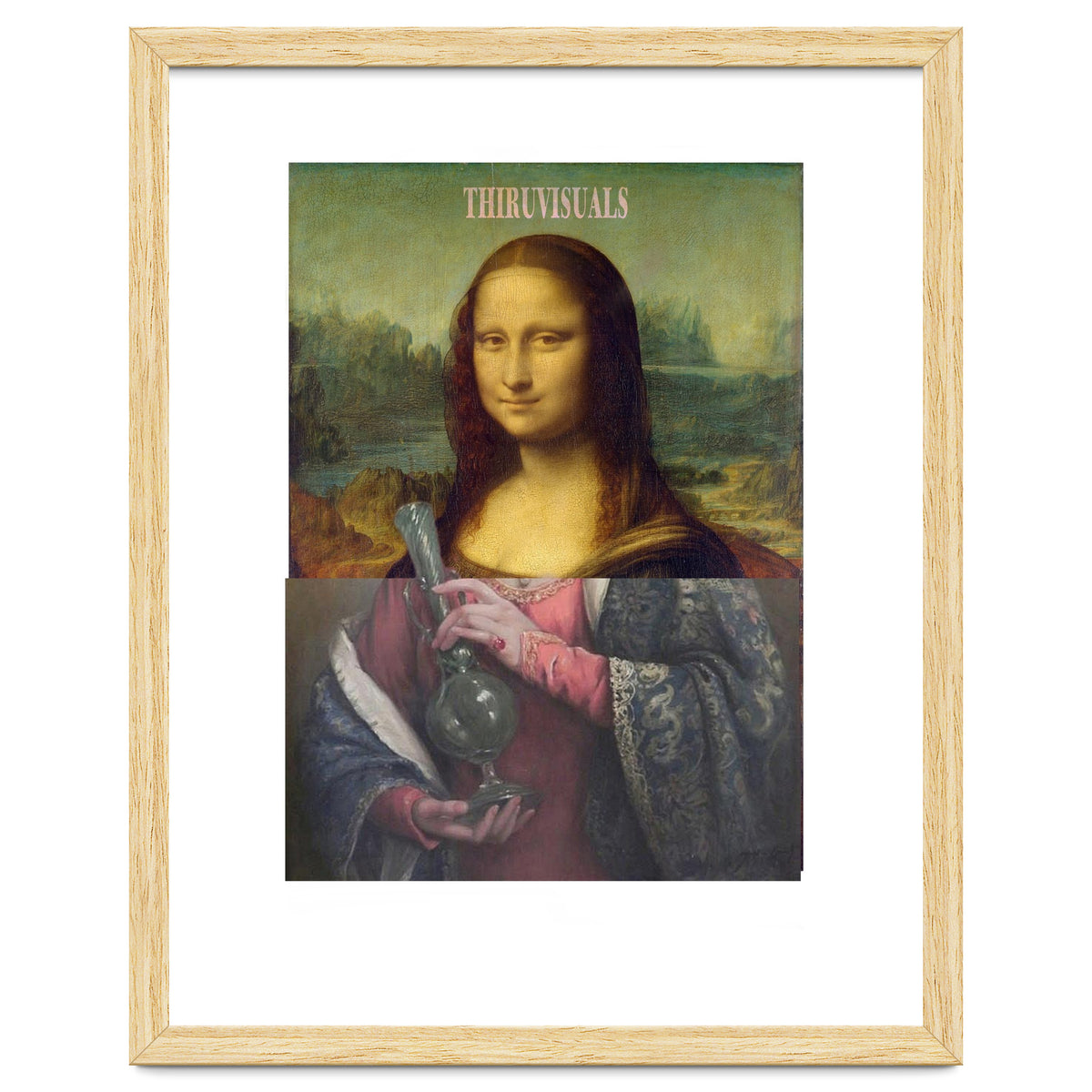 Mona Lisa with the Bong