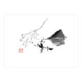 Fishermen on river li (Print Only) thumbnail