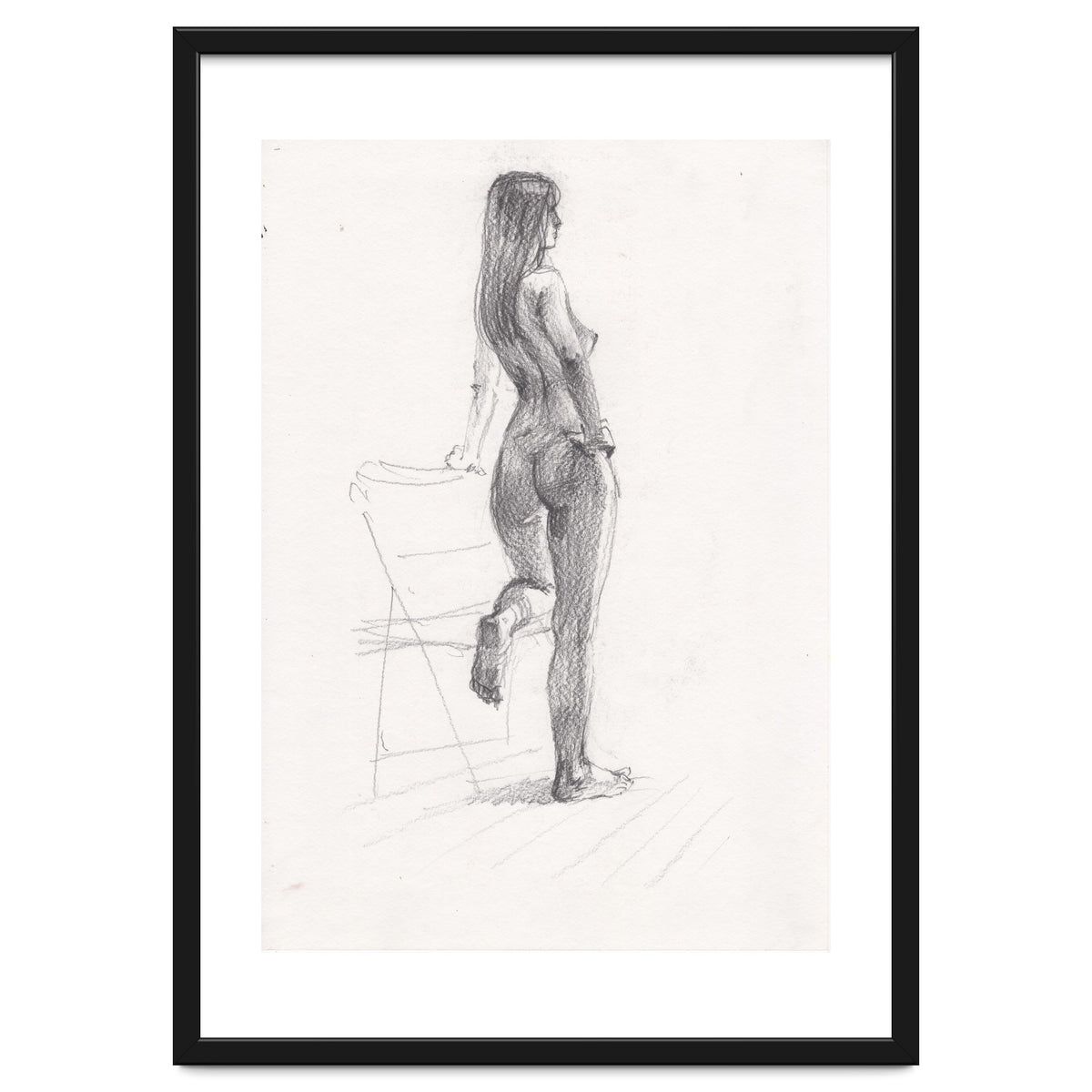 Erotic Sketch Drawing Art