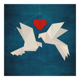 Origami love birds (Print Only) thumbnail