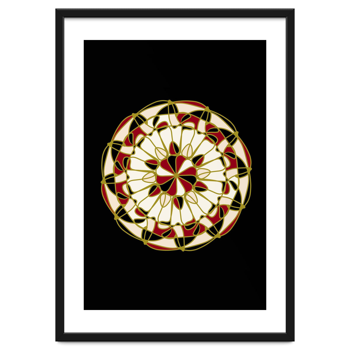 Multicolored Mandala