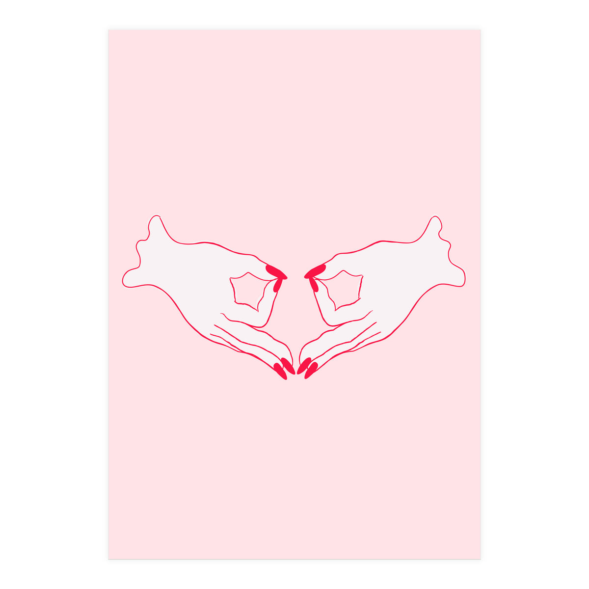 Feminist gang sign (Print Only)