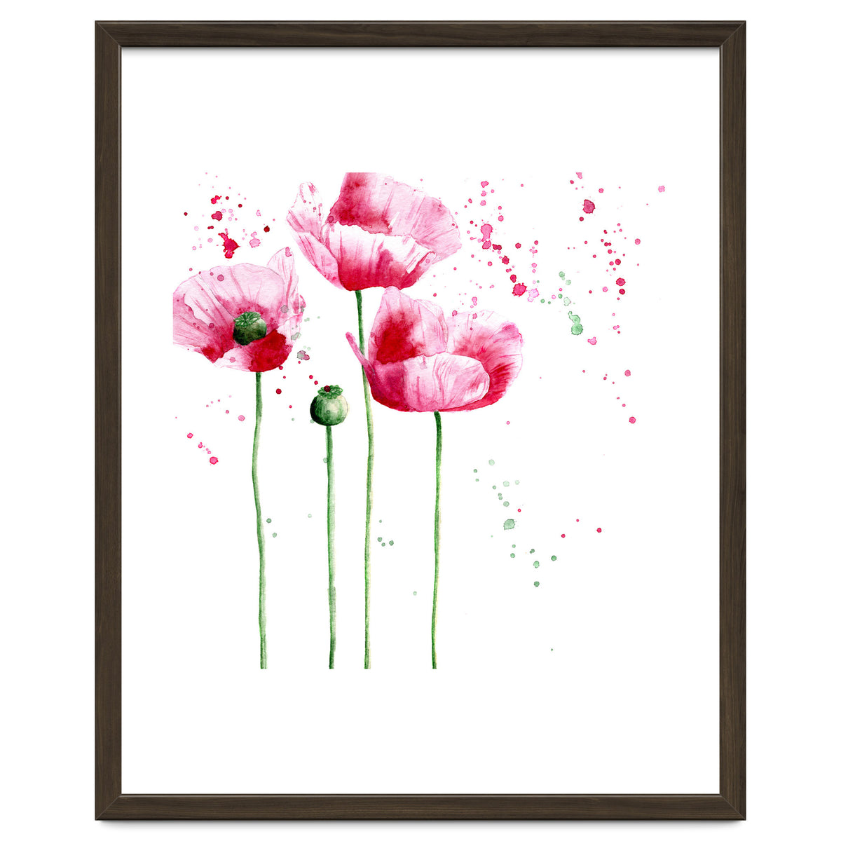 Poppies || watercolor