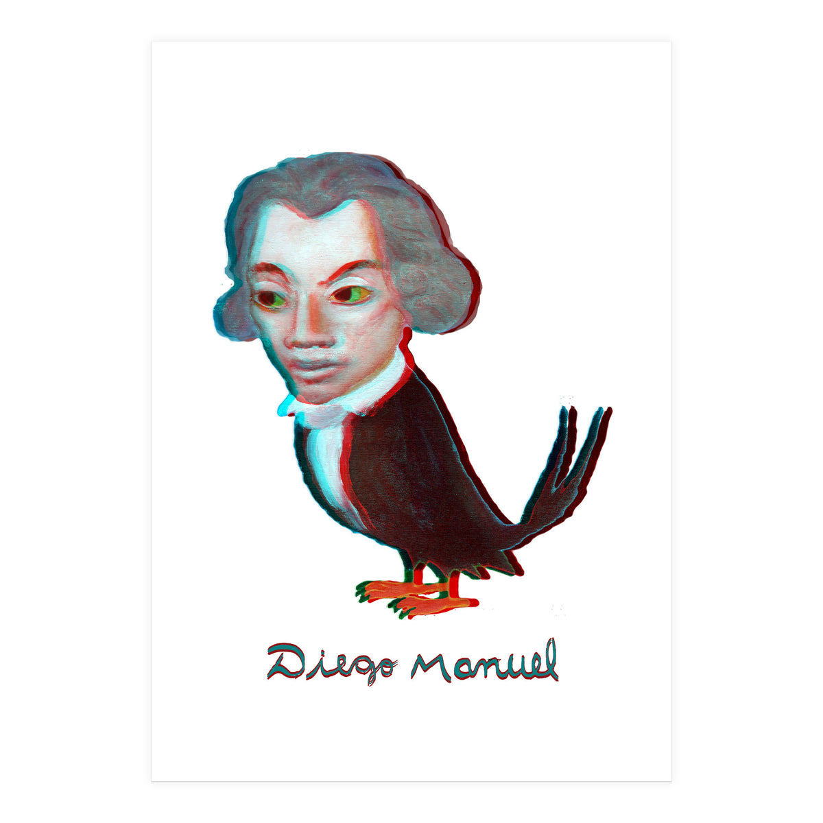 Beethoven Bird 4 (Print Only)