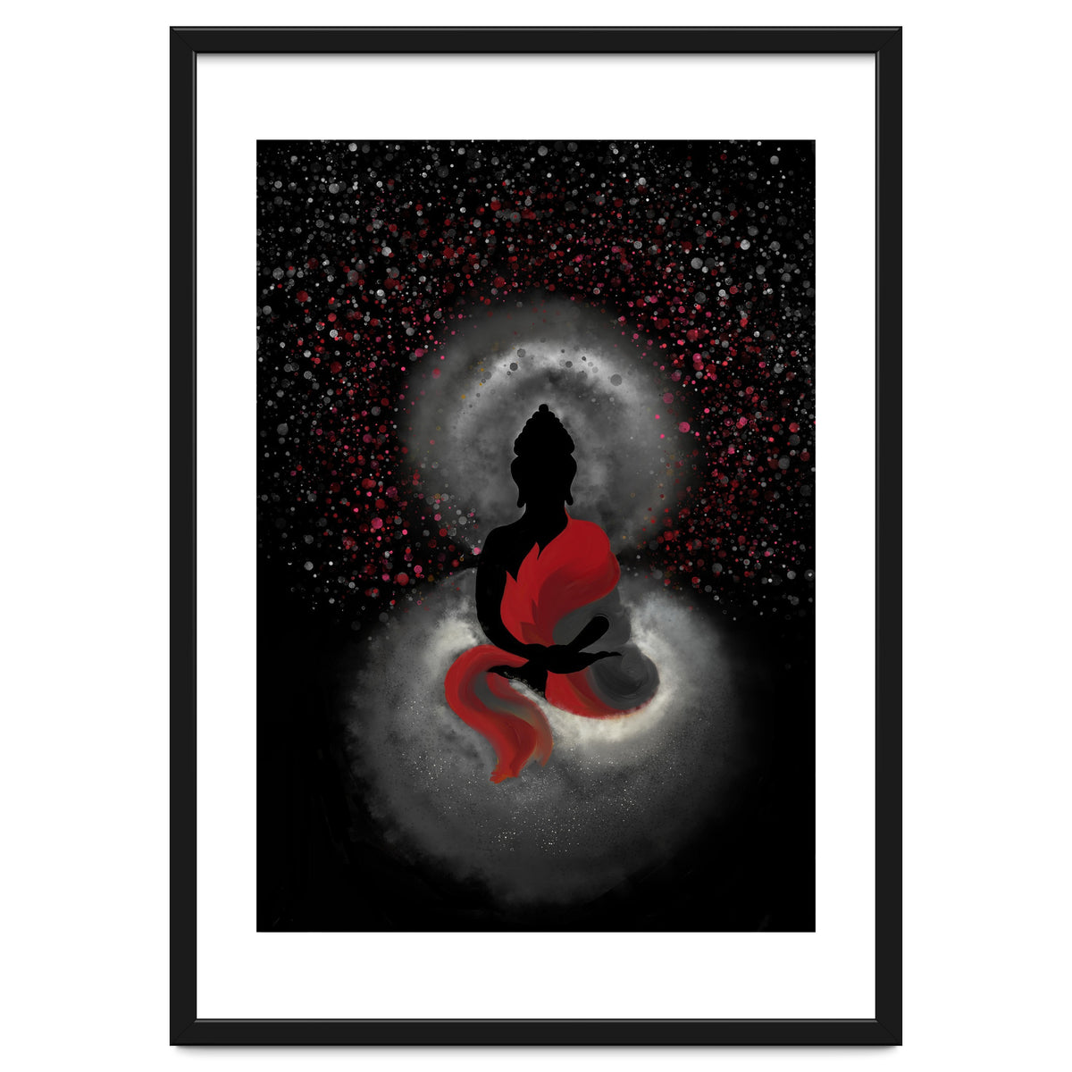 Cosmic Buddha Red