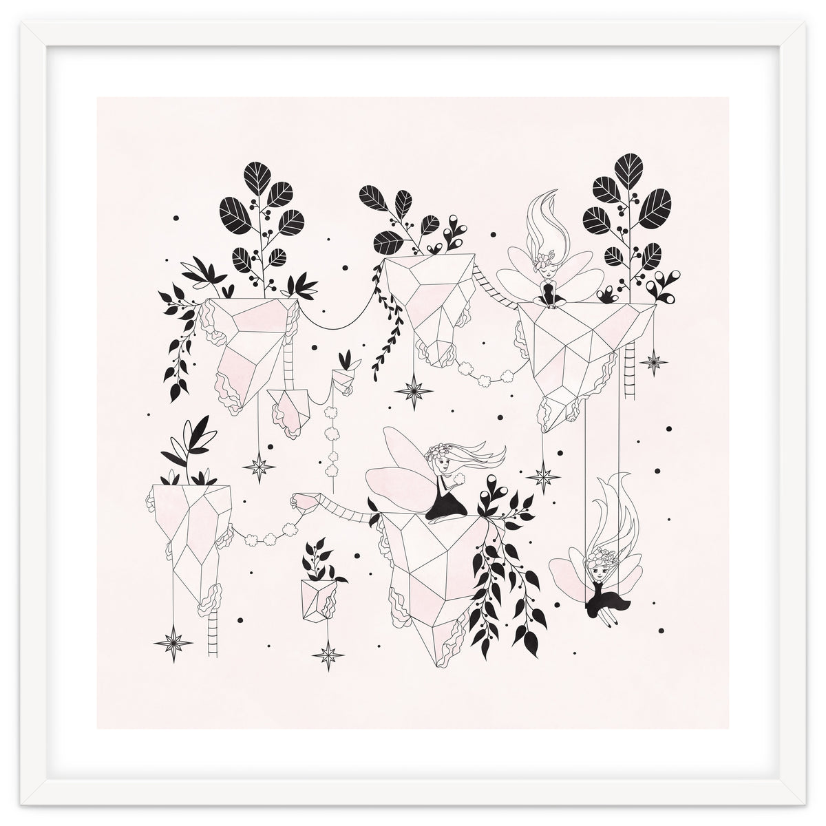 Fairy Flying Island Wonderland