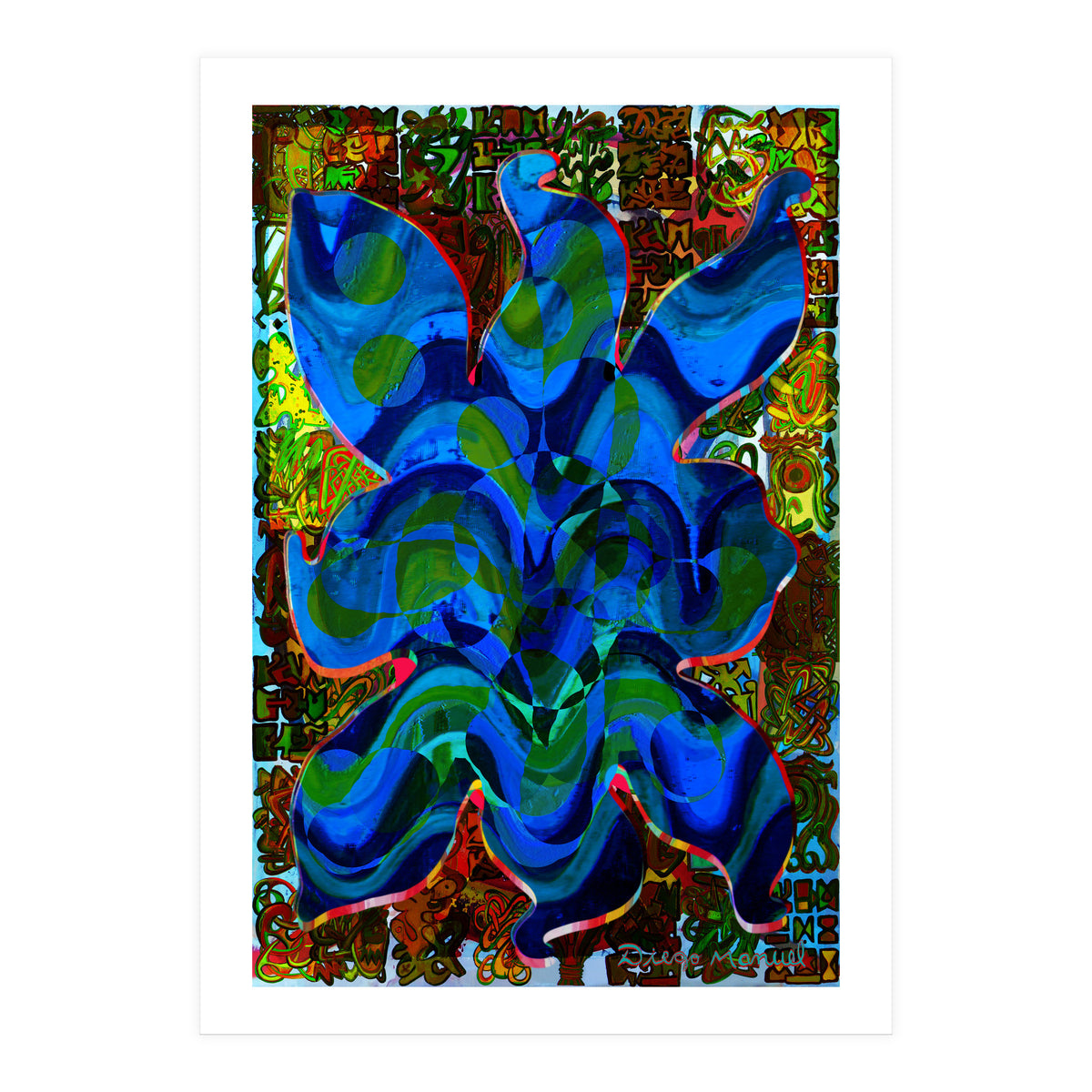 Pop Abstract 2023 Tapiz 106 (Print Only)