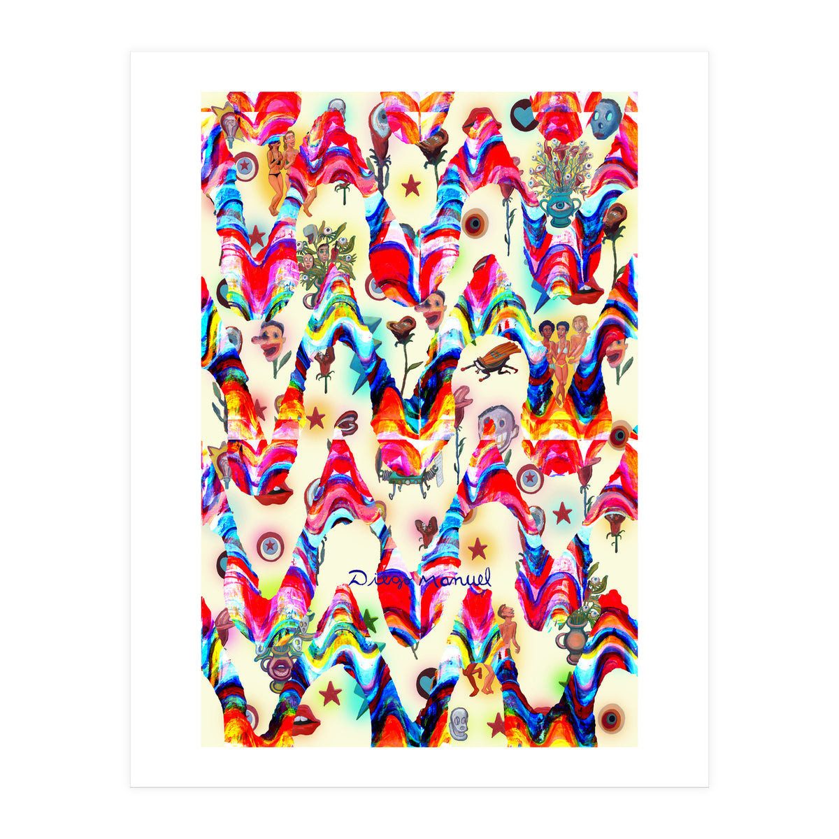 Pop Abstract 34 (Print Only)