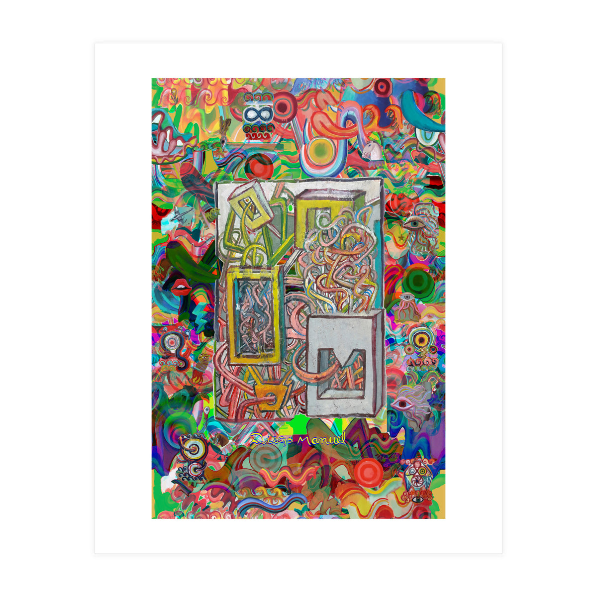 Graffitis 2021 Tapiz 12 (Print Only)