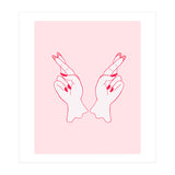 Fingers crossed (Print Only) thumbnail