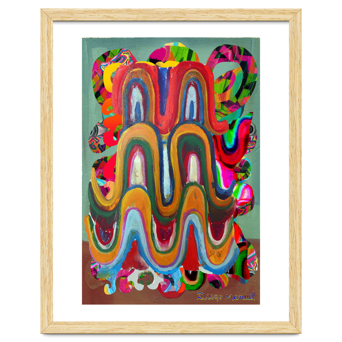 Pop Abstract Asimetrico A5