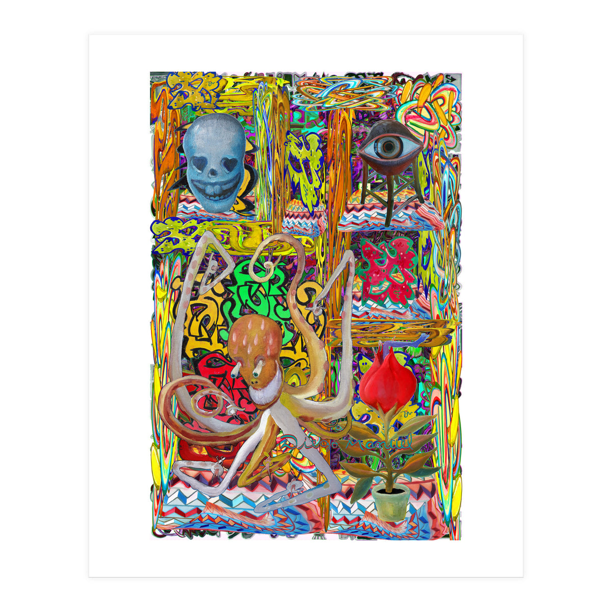 Oficina Del Cobrador 34 (Print Only)