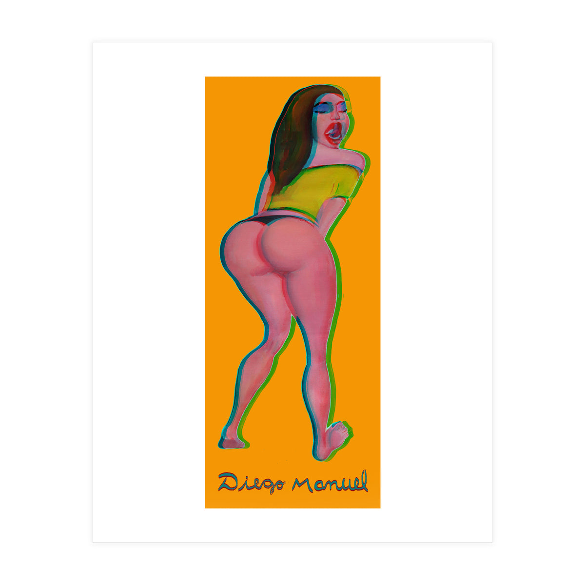Chica Sensual 2 3d (Print Only)