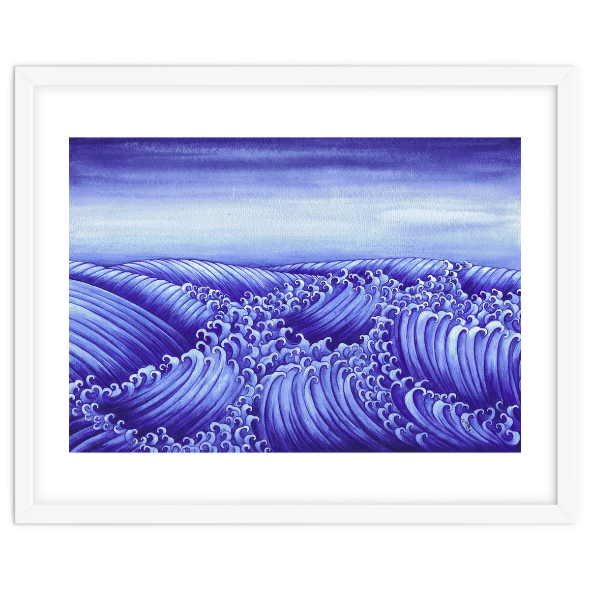 Turbulent Water Triptych part 2