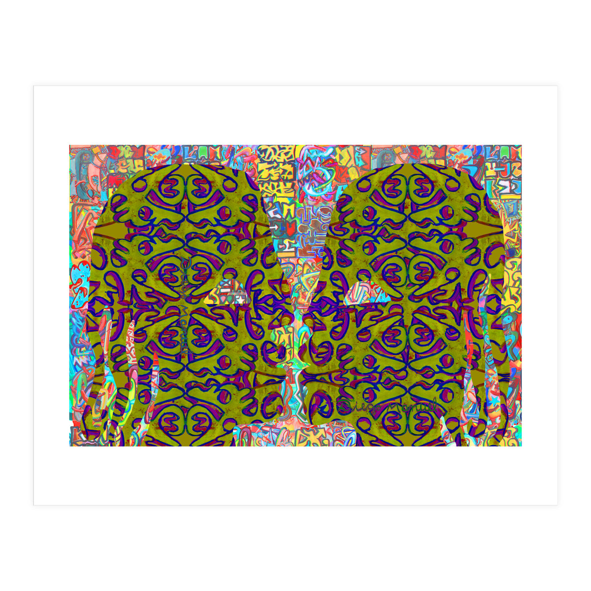 Abstracto Pop Nuevo B12 (Print Only)