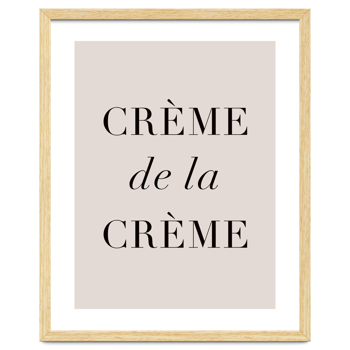 Creme De La Creme