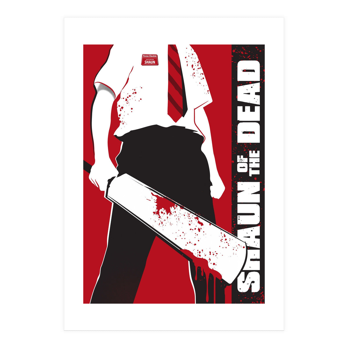 Shaun of the Dead movie poster (Print Only)