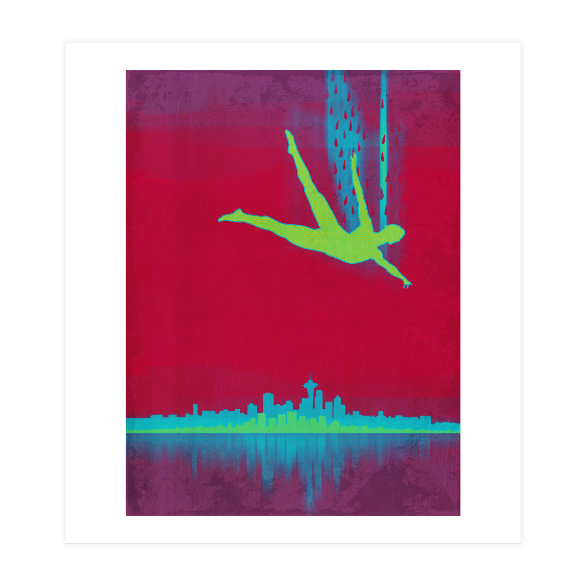 Big city: Falling Two (Print Only)