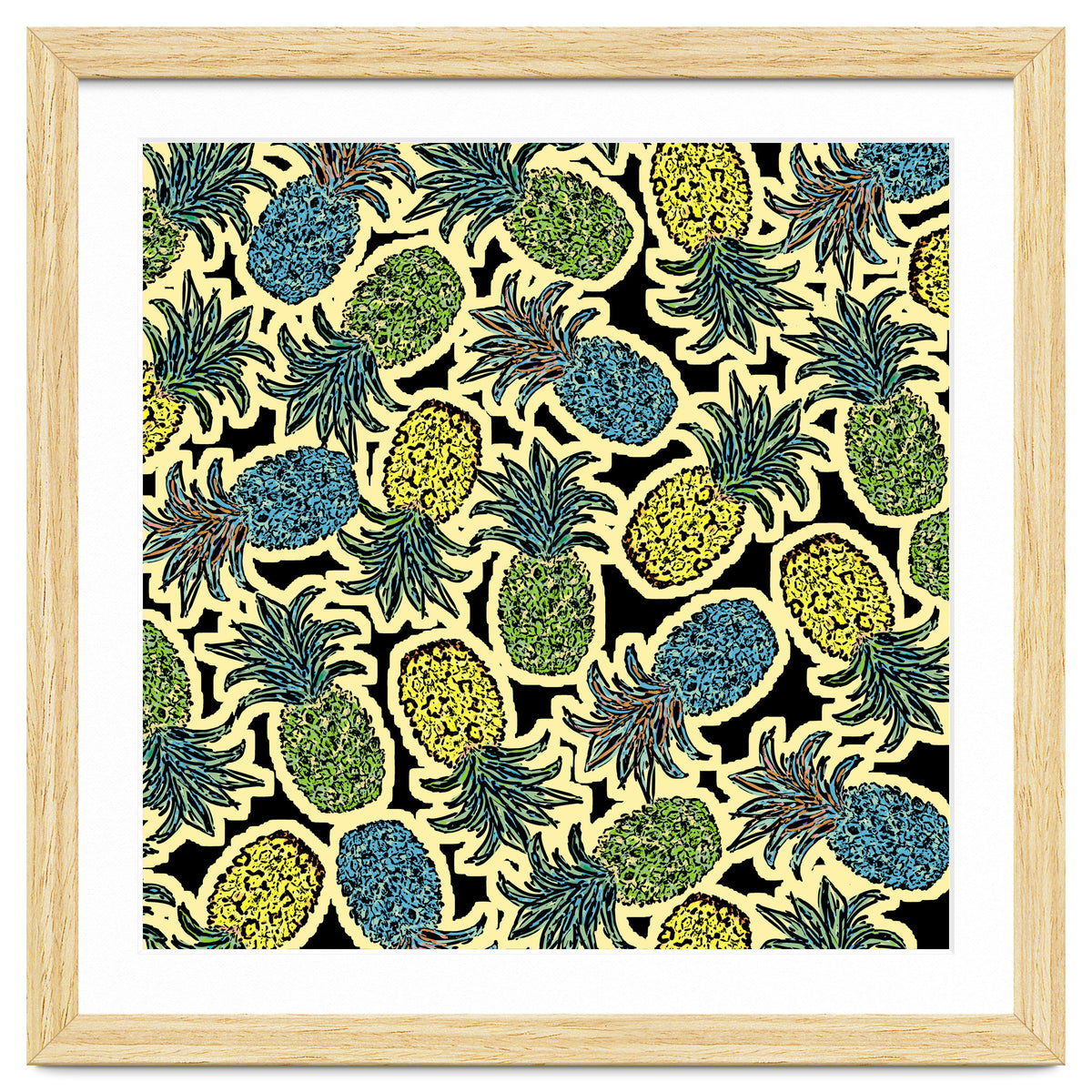 Pineapple Pandemonium Retro Tone