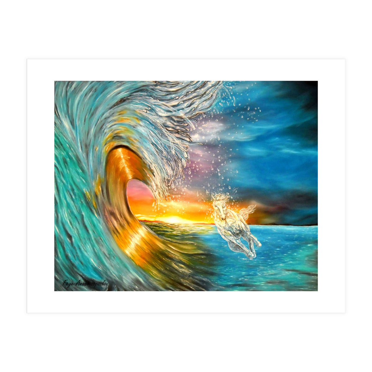 Freezing The Moment (Print Only)