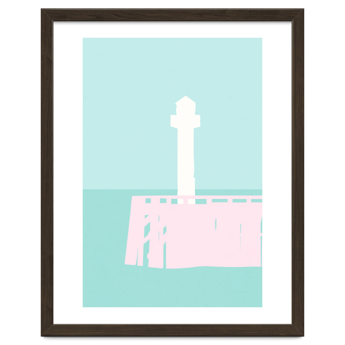 Minimal Pier - Turquoise Coast