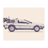 Delorean Back To The Future (Print Only) thumbnail