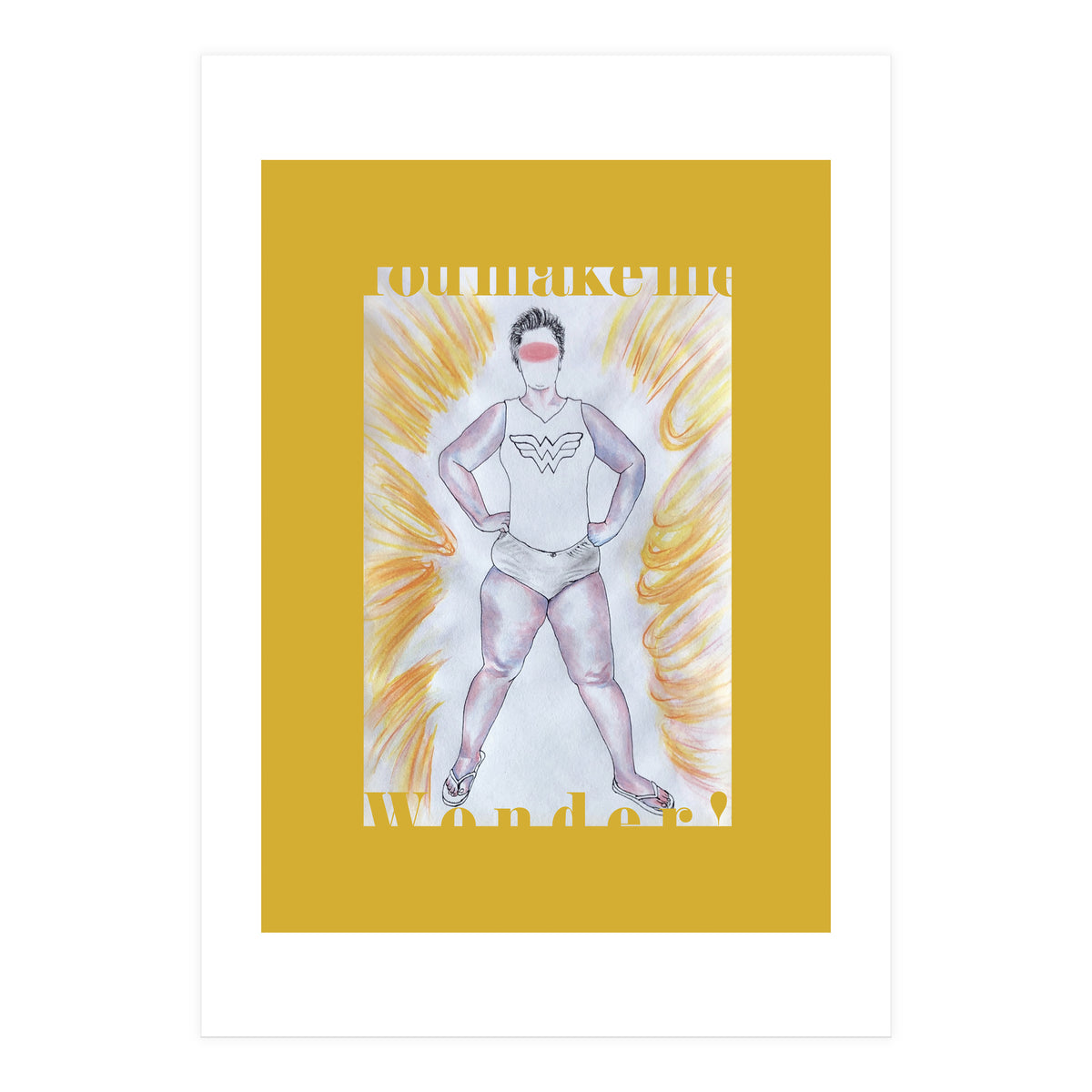 You Make Me Wonder! (Print Only)